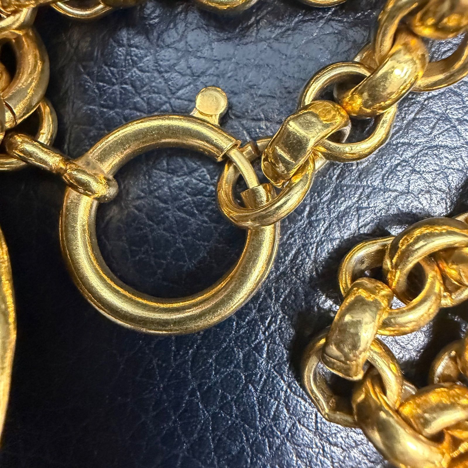 ◾︎CELINE セリーヌ チェーン ネックレス ゴールドカラー ドッグ