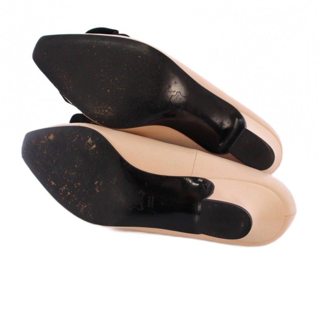 クリスチャンディオール Christian Dior パンプス チャンキーヒール