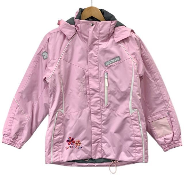 DESCENTE 子供用 スキーウェア 160サイズ チェック柄 スキーウェア