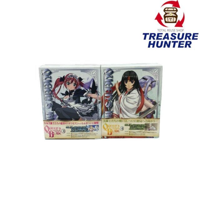 クイーンズブレイド 玉座を継ぐ者 Blu-ray 1～6巻セット QUEENS