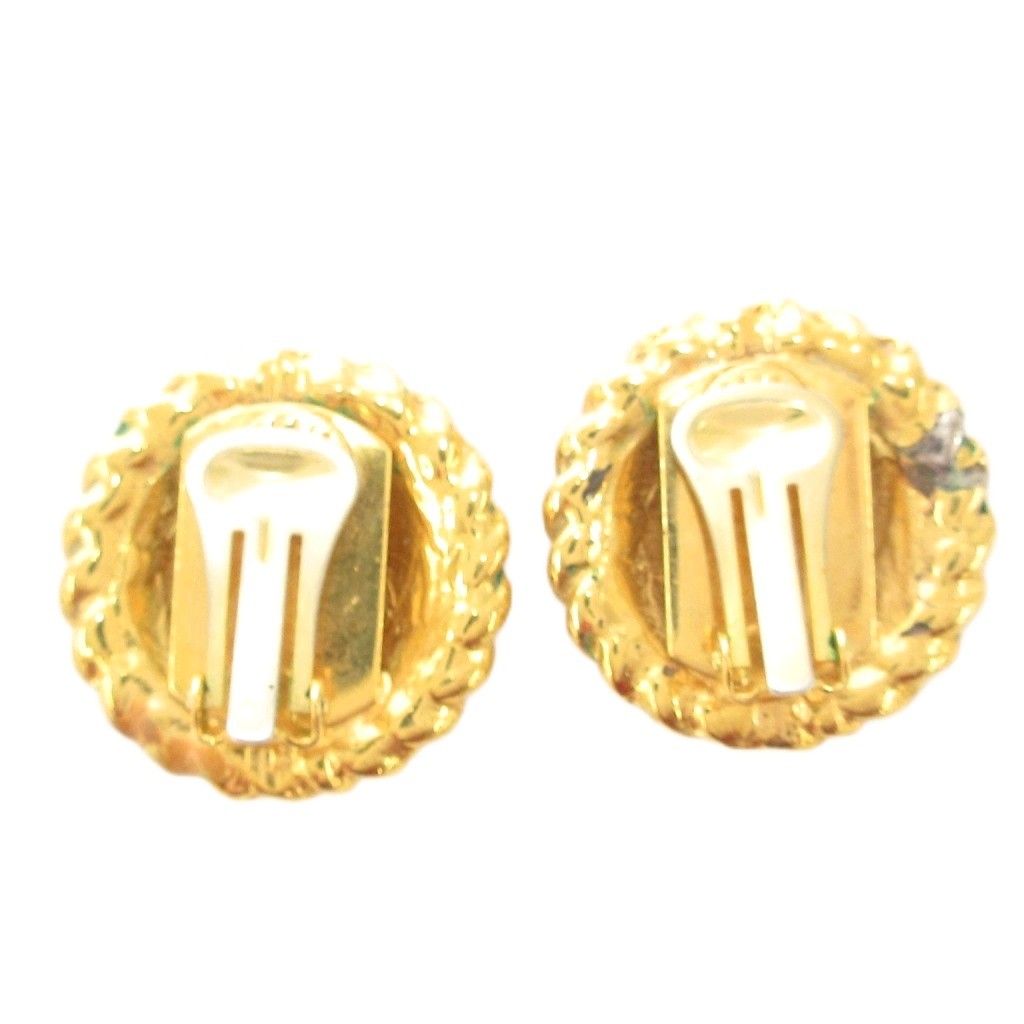 セリーヌ CELINE トリオンフ マカダム スカーフリング イヤリング