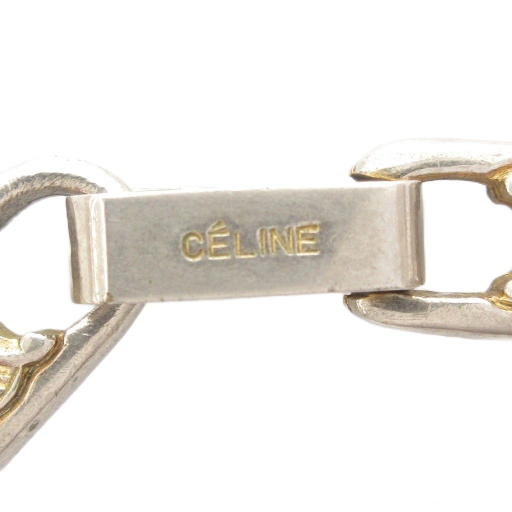 セリーヌ CELINE トリオンフ ブレスレット チェーン シルバーカラー