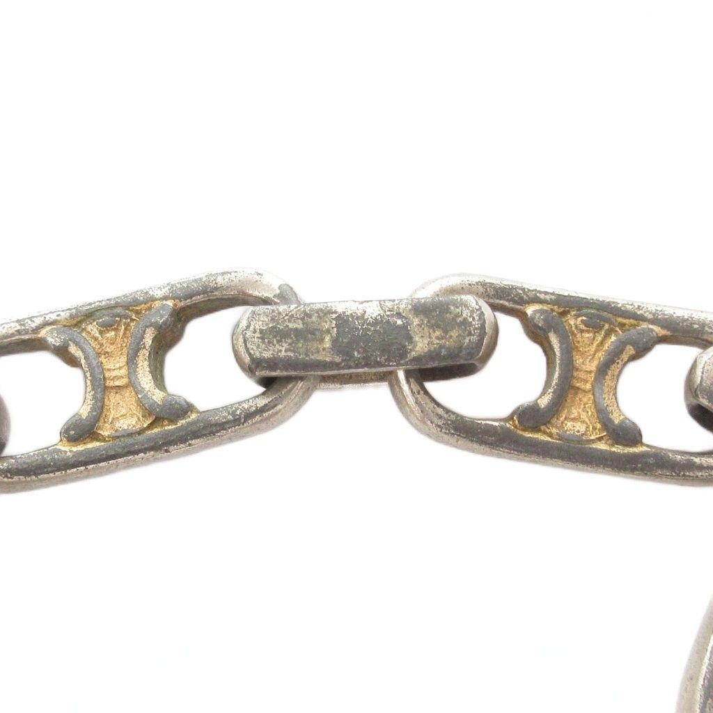 セリーヌ CELINE トリオンフ ブレスレット チェーン シルバーカラー