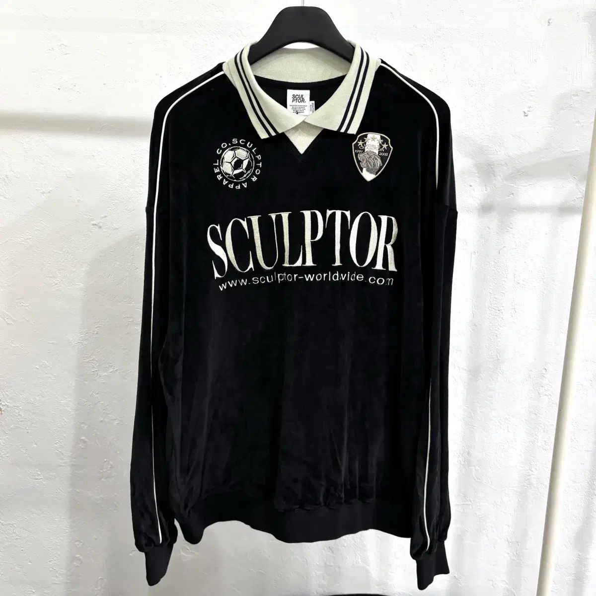 SCULPTOR スカルプター ツアーベルベット 長袖Tシャツ スウェット