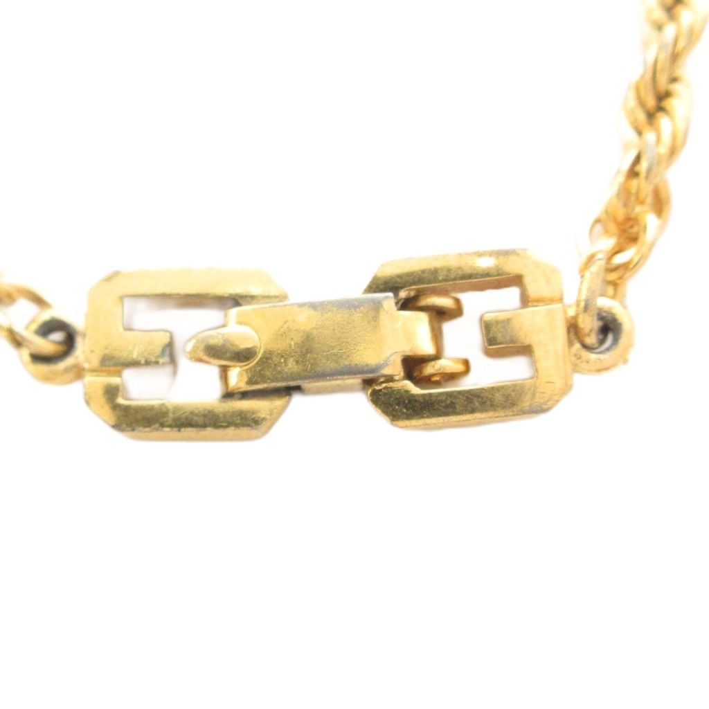 ジバンシィ GIVENCHY ブレスレット ロープチェーン ゴールドカラー /AE