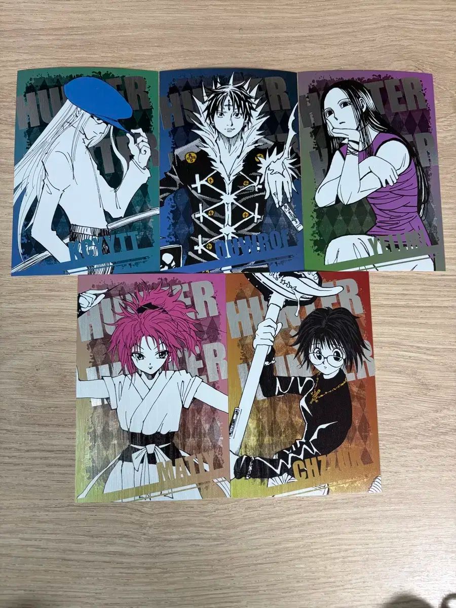 旧アニメ HUNTER×HUNTER ポストカードコレクション 全6種 セット