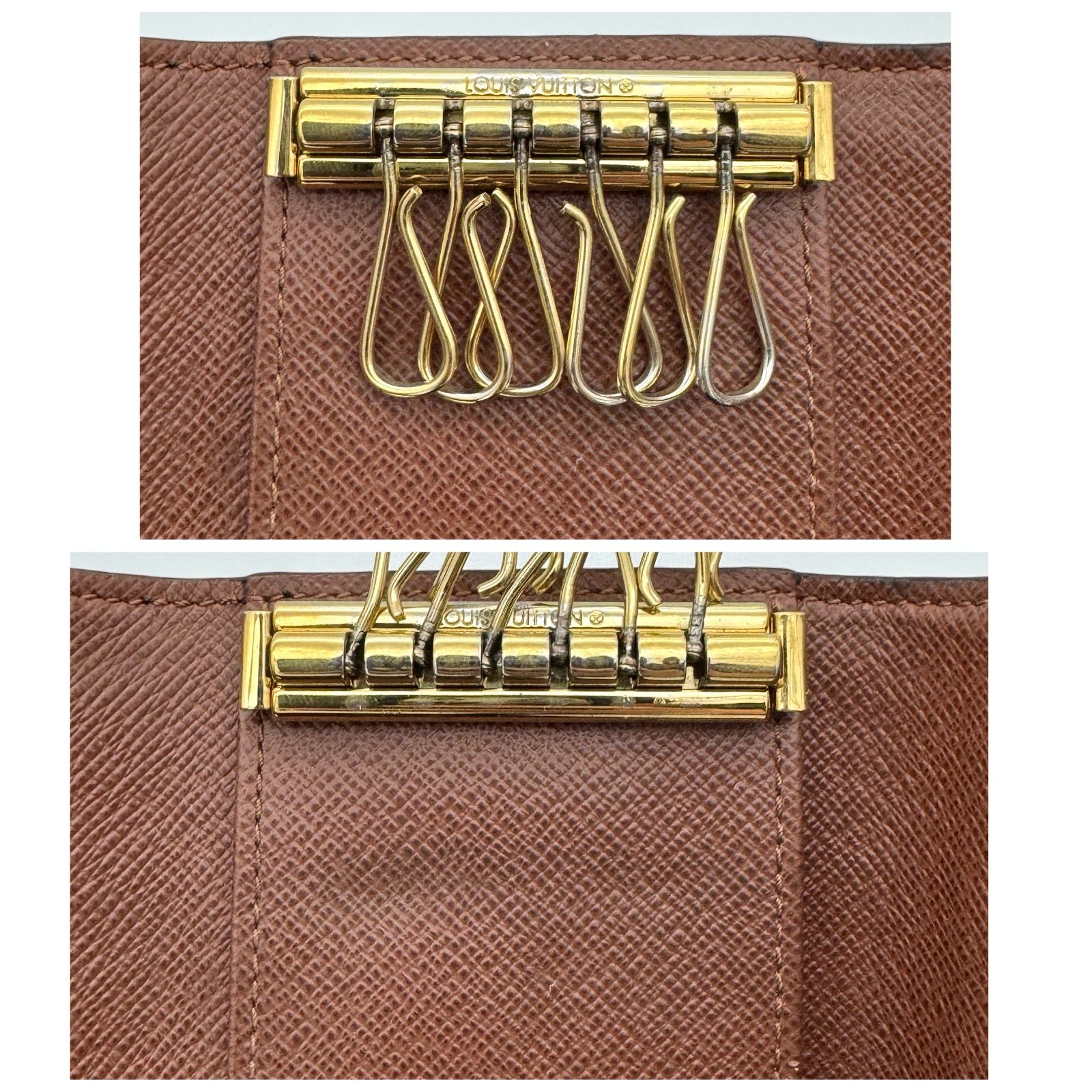 ルイヴィトン LOUIS VUITTON ミュルティクレ6 モノグラム キーケース 6