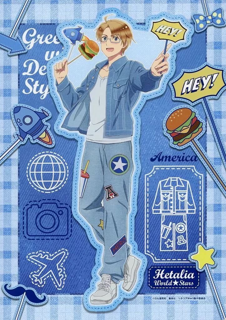 ヘタリア アメリカ Webくじ ヘタリア アメリカ Webくじ 寝そべり - メルカリ