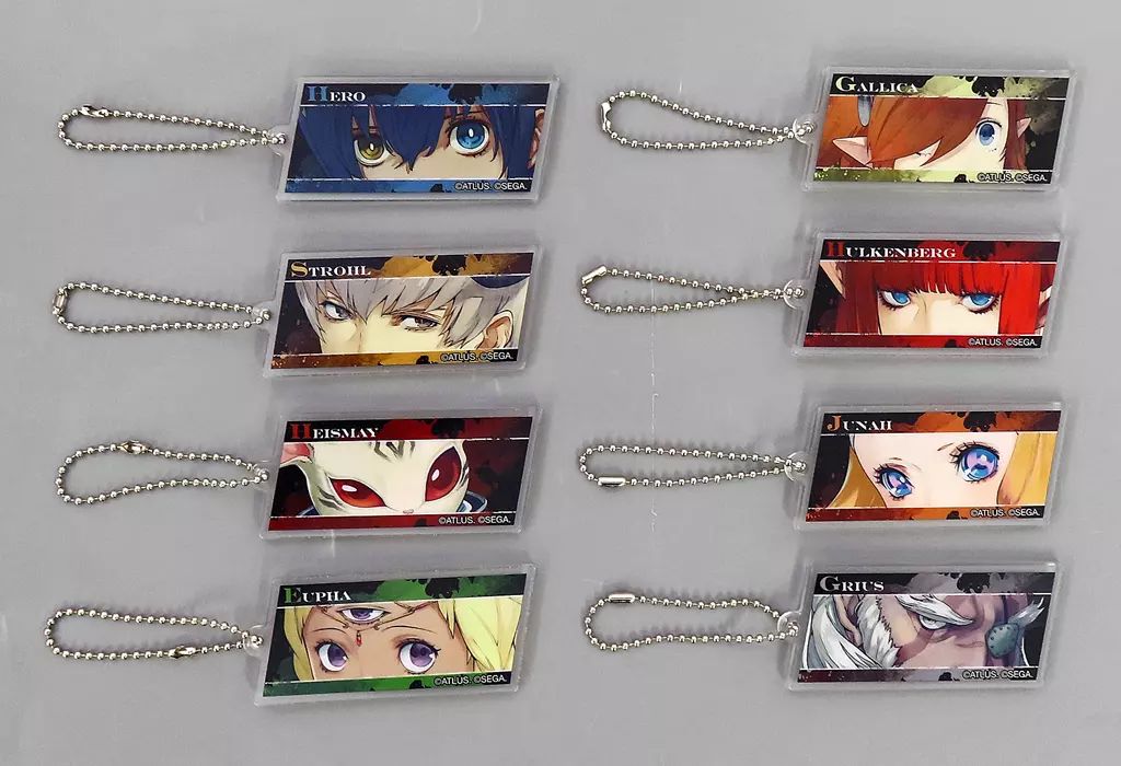 中古】キーホルダー 全8種セット 「メタファー：リファンタジオ