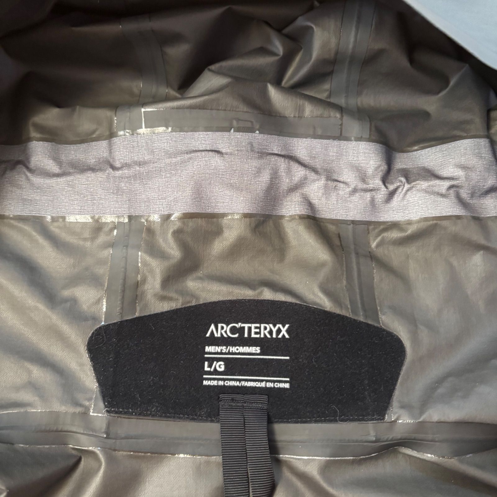 アークテリクス ゼータSL メンズL グレー ゴアテックス ナイロン