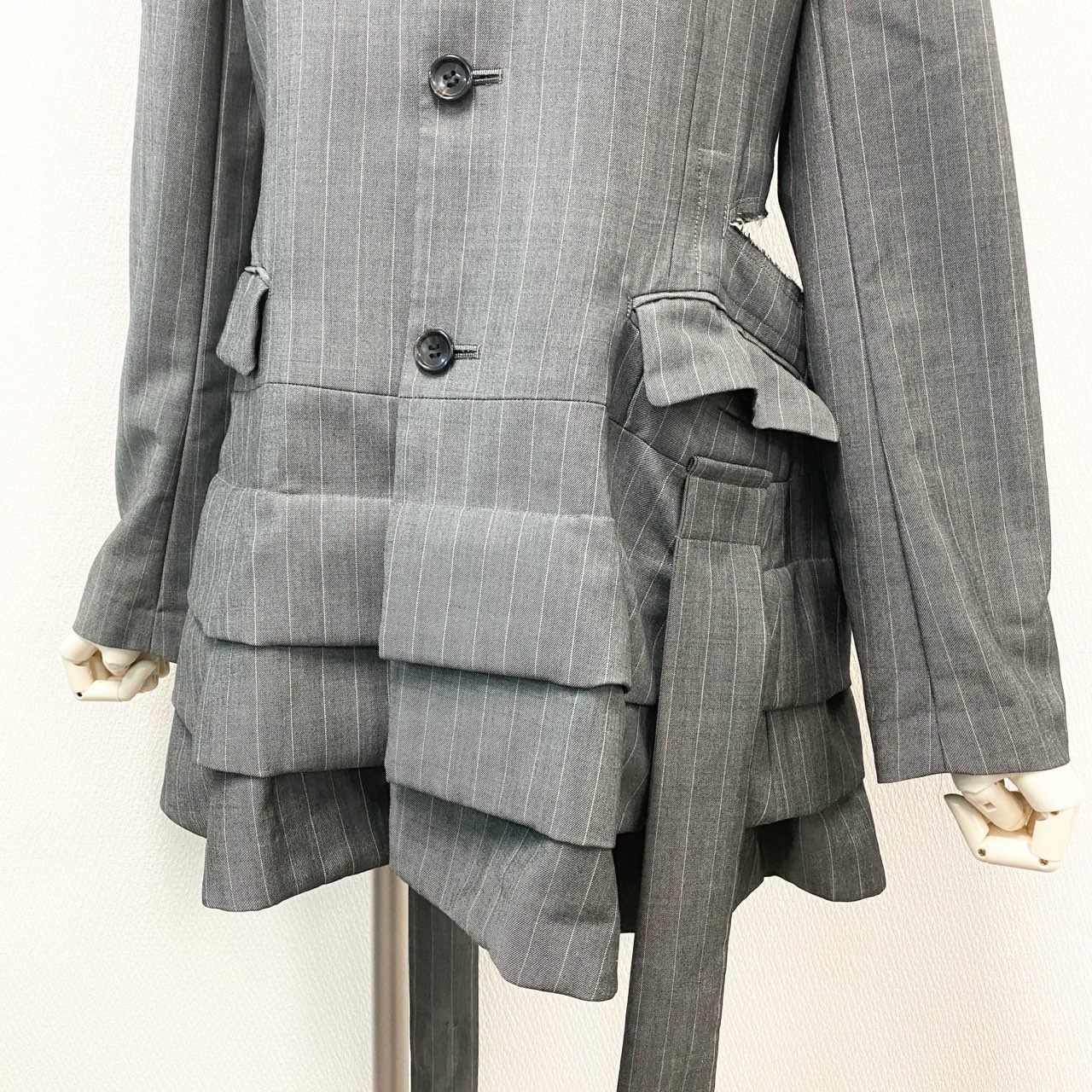 4k23 COMME des GARCONS コムデギャルソン AD2016 変形ジャケット