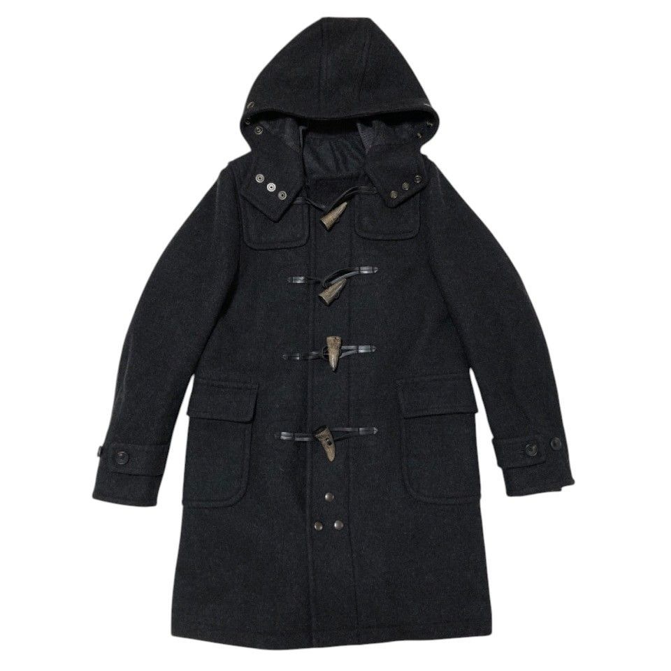 美品 名作 SCYE BASICS サイベーシックス ダッフルコート ウール