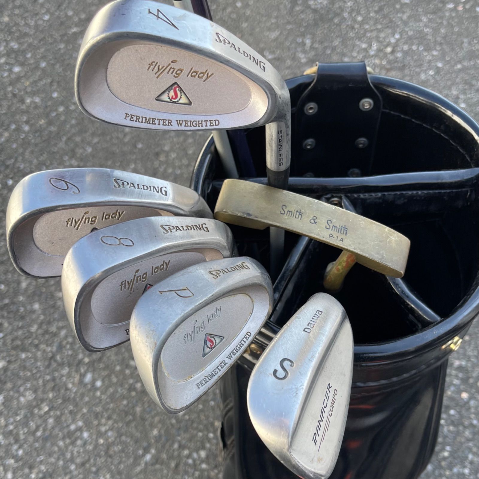 レディース ゴルフセット MUNSINGWEAR SPALDING MIZUN ☆送料込み☆57-2311-052☆レディース☆ハーフセット☆ミズノ