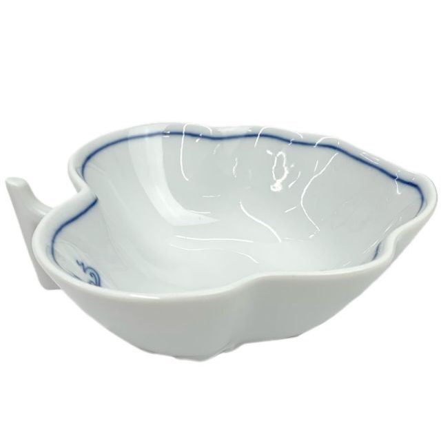 MEISSEN ブルーオニオンスタイル リーフディッシュ マイセン