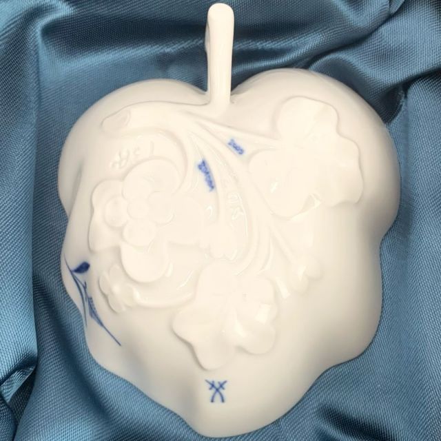 MEISSEN ブルーオニオンスタイル リーフディッシュ マイセン
