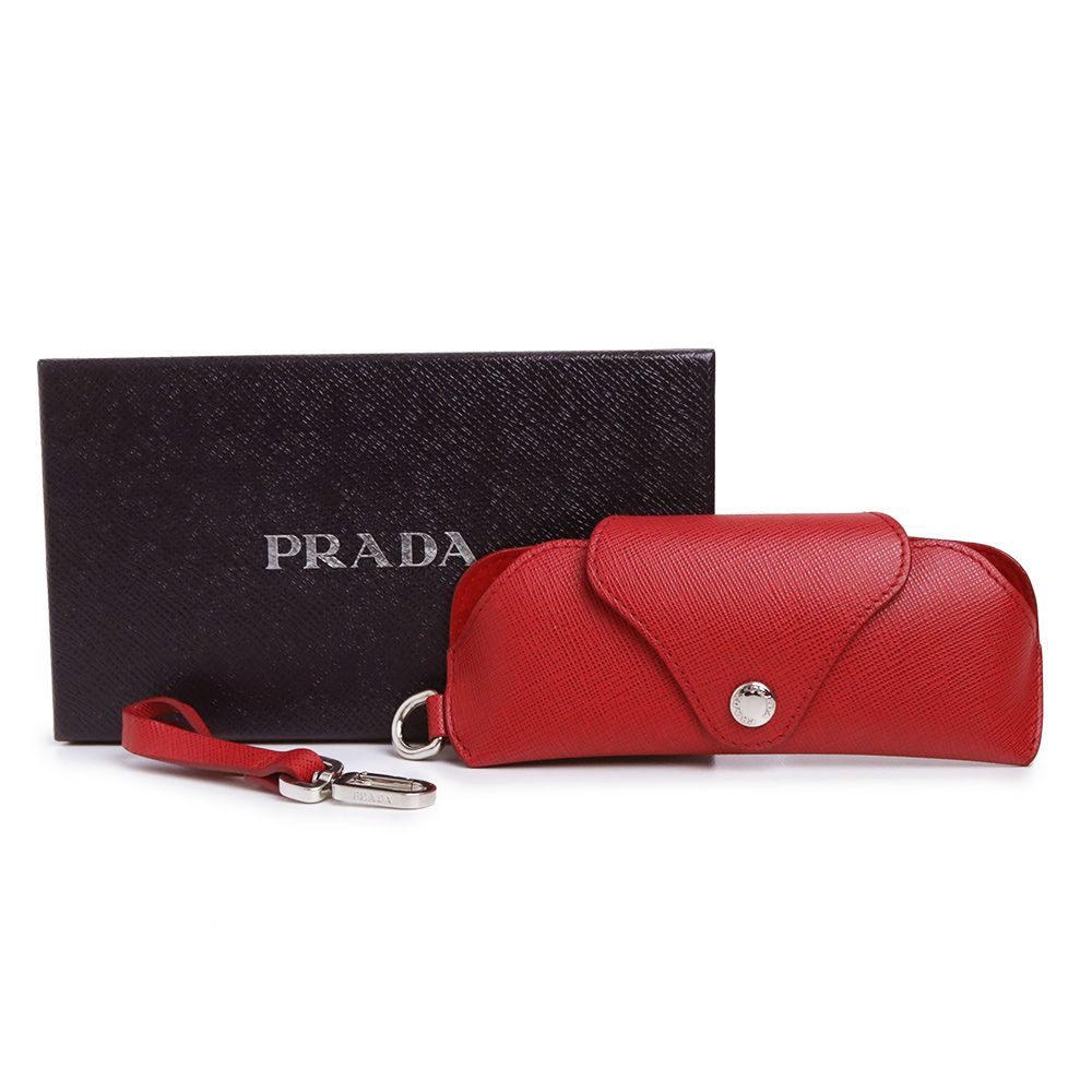 プラダ メガネケース サングラス 眼鏡 SAFFIANO サフィアーノ レザー