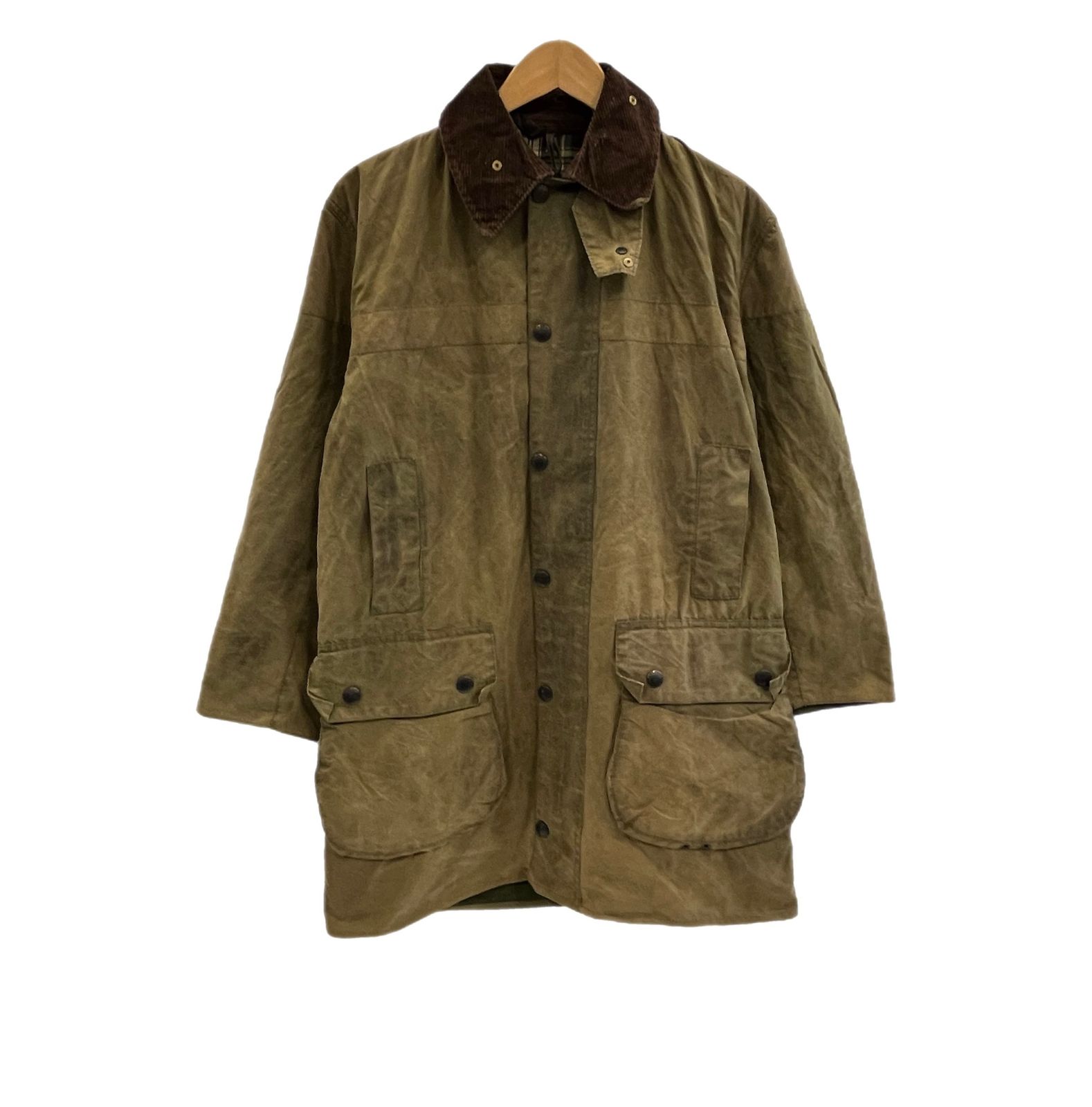 バブアー BARBOUR 90's 90年代 3ワラント BORDER ボーダー ワックス