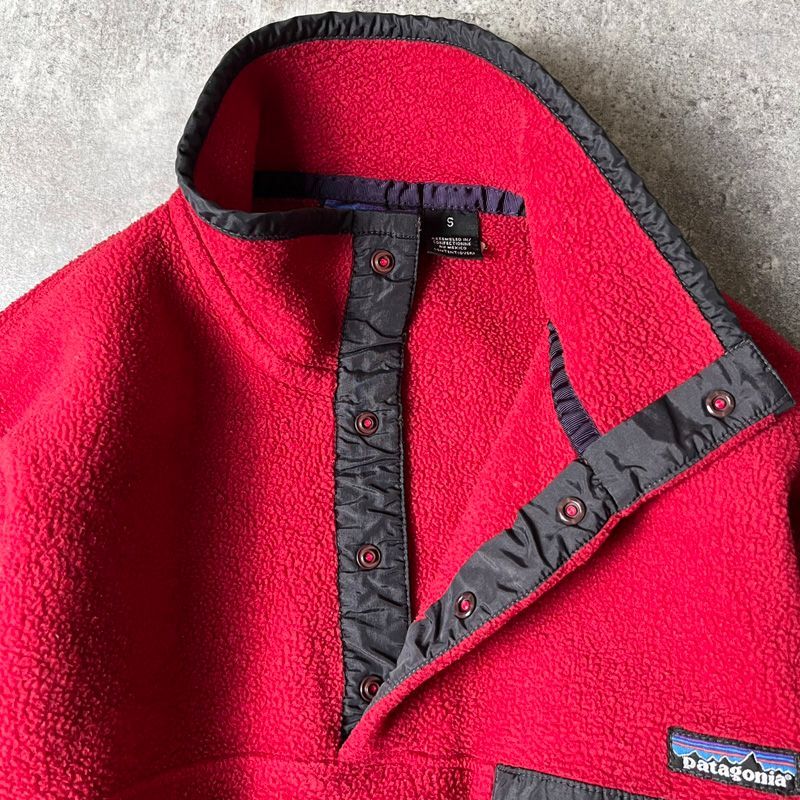 90s 99年製 Patagonia スナップT プルオーバー フリース ジャケット S
