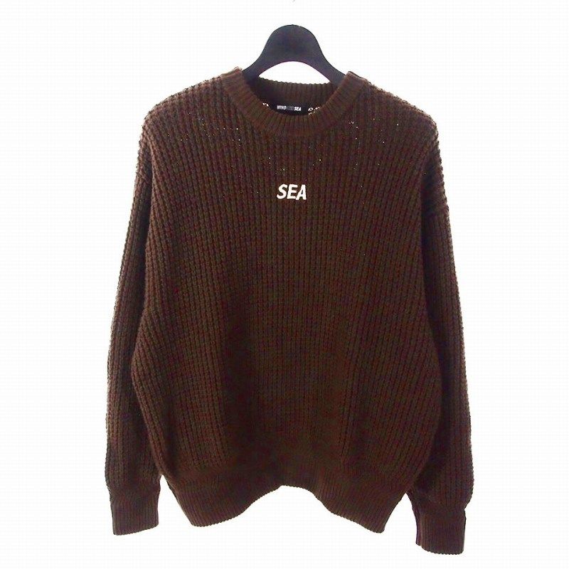 ウィンダンシーニット A HOOP CABLE PULLOVER（ニット/セーター）｜WIND AND SEA（ウィン