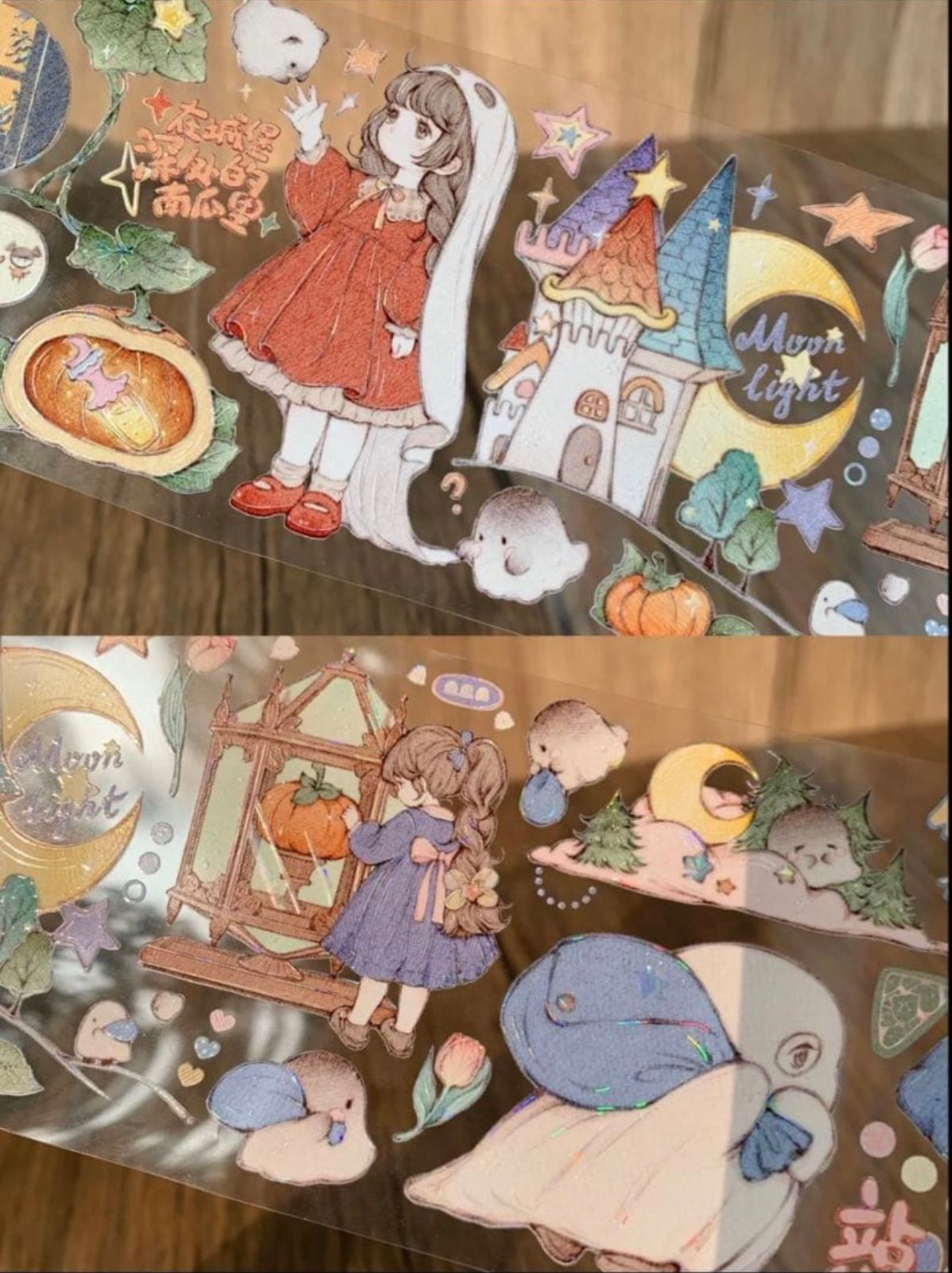 贝壳光 小猫鬼 7cm×10m 海外マスキングテープ 海外マステ 人物 - メルカリ