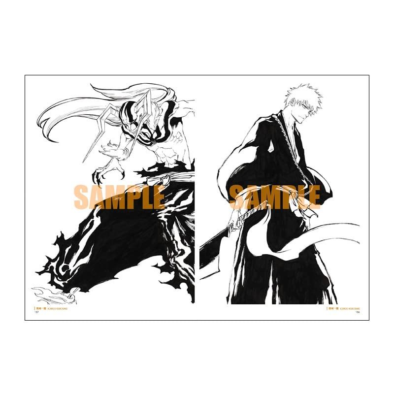 BLEACH 原画展 公式図録 BLEACH EX. 公式図録 THE BLACK BROCHURE 原画展 図録 カタログ