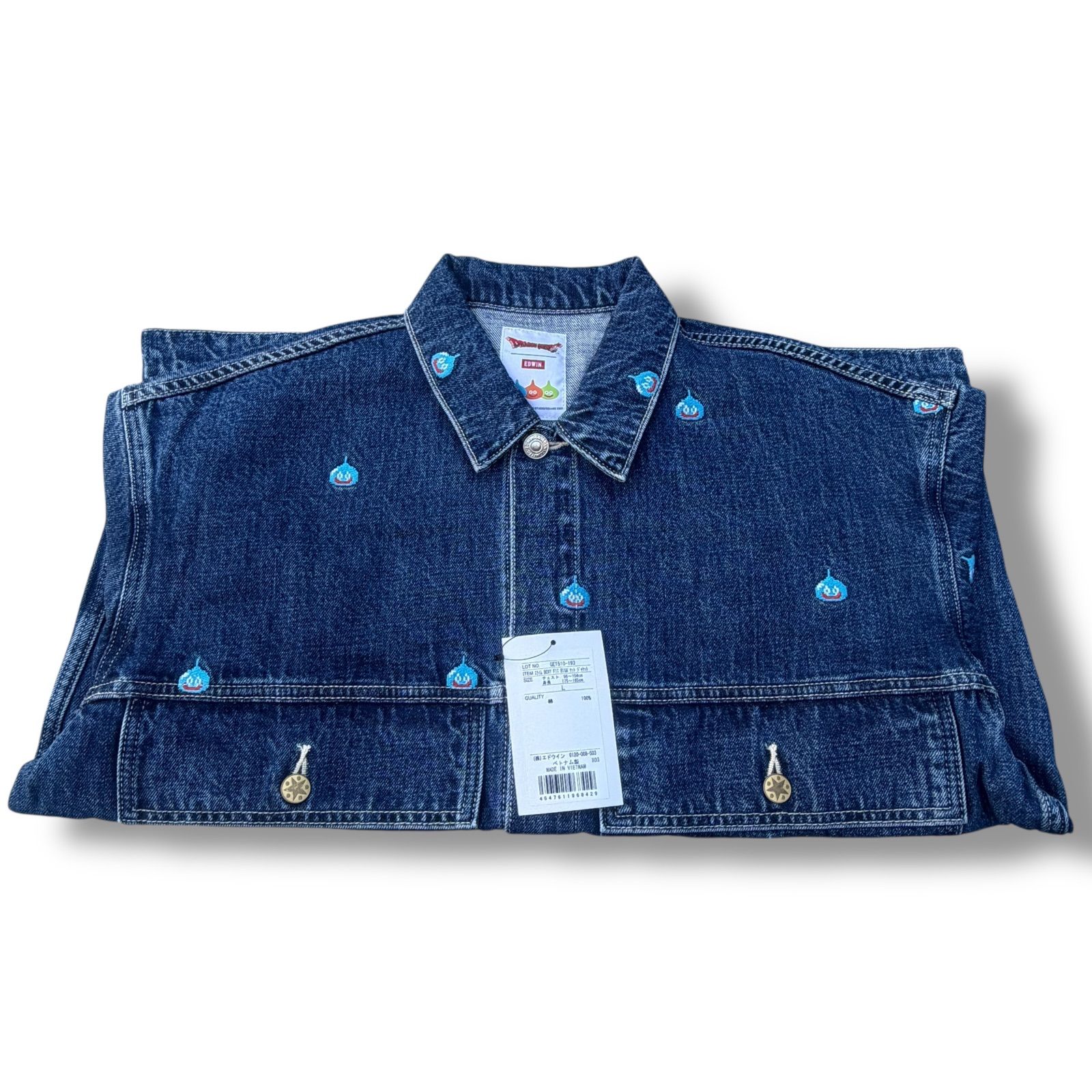 希少品、新品未使用】EDWIN ドラゴンクエスト コラボ限定 Lサイズ