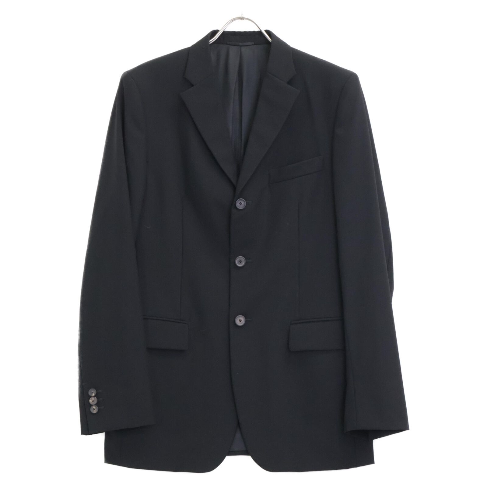 JIL SANDER ジルサンダー ×ﾃｲﾗｰﾒｲﾄﾞ 240201 ﾌﾞﾗｯｸ ｽｰﾂ ｾｯﾄｱｯﾌﾟ 48