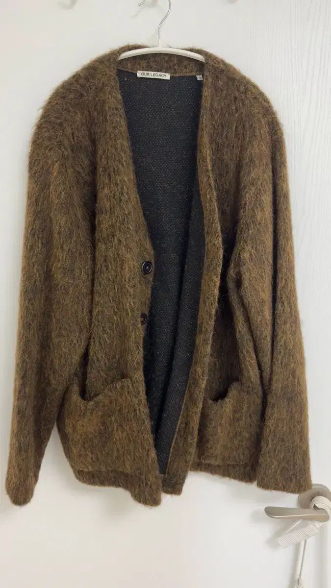 アワーレガシーOUR LEGACY カーディガン モヘア オリーブ 48サイズ