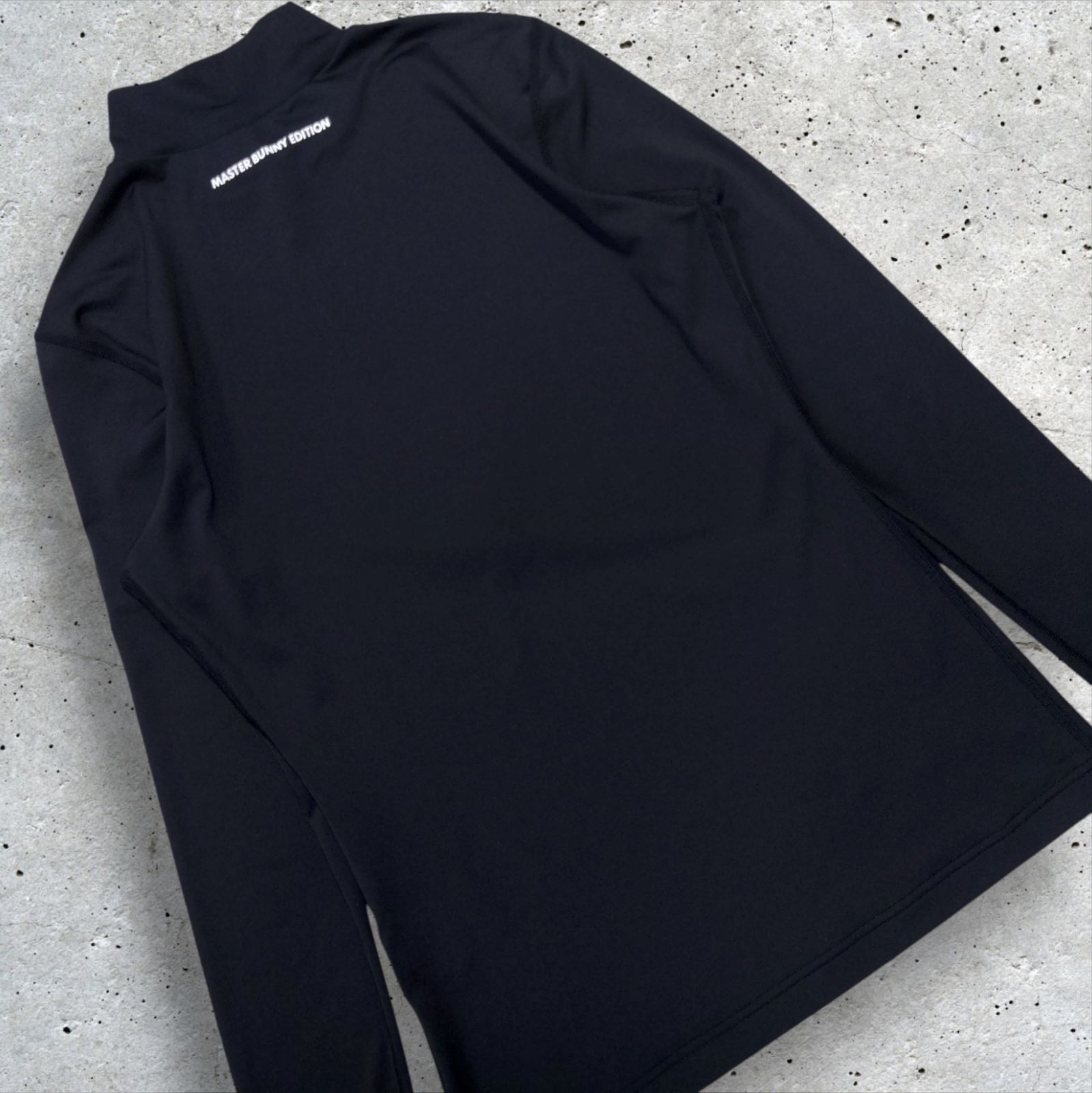 極美品 MASTER BUNNY EDITION モックネック モノトーン ロングスリーブ