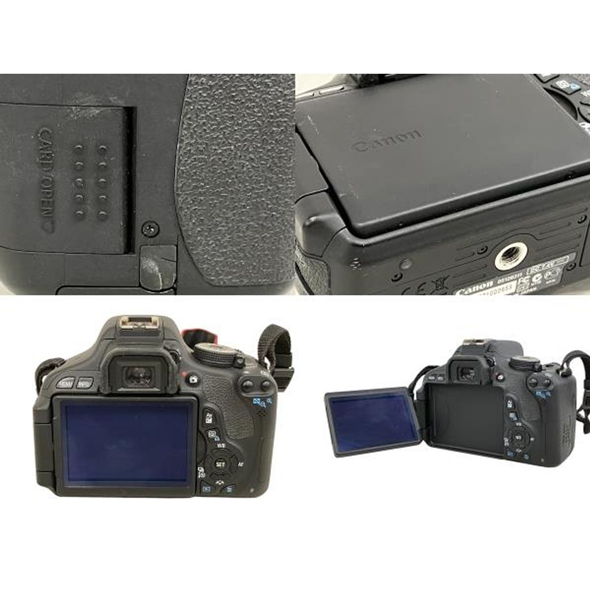 Canon EOS Kiss X5 ZOOM EF-S 18-55mm 3.5-5.6 IS II EF-S 55-250mm 4