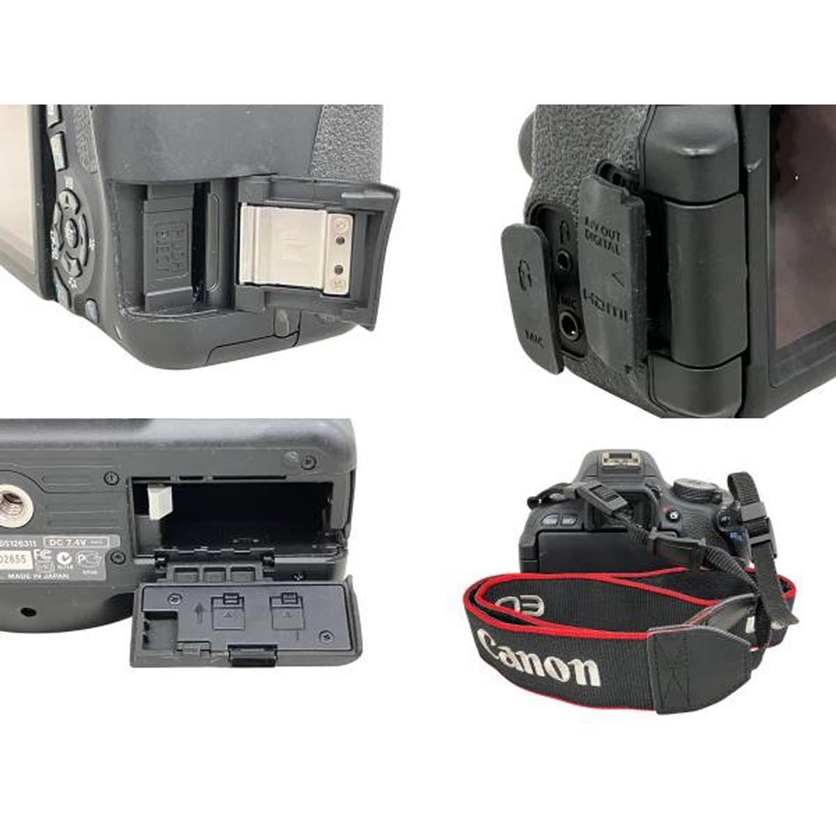 Canon EOS Kiss X5 ZOOM EF-S 18-55mm 3.5-5.6 IS II EF-S 55-250mm 4