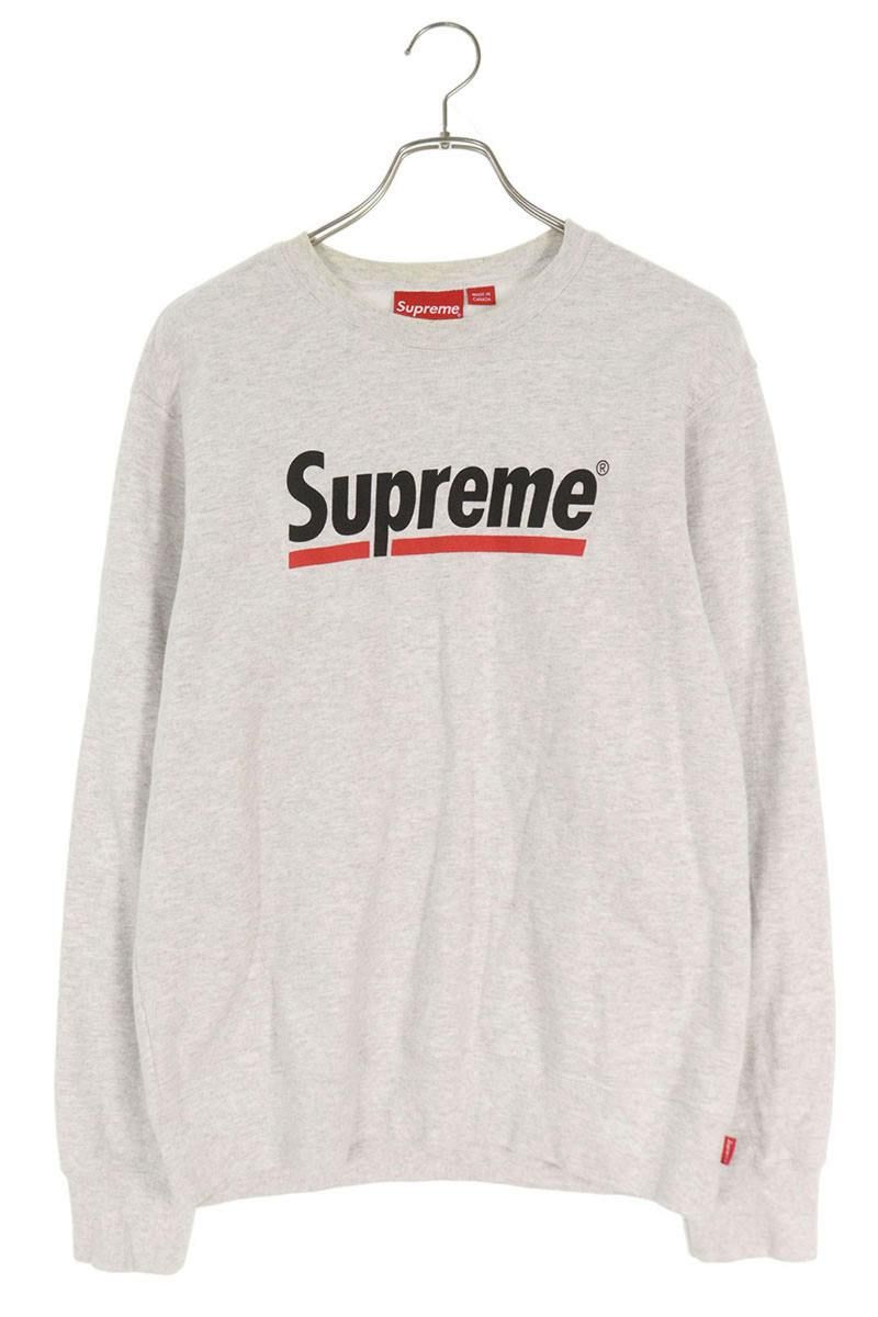 シュプリーム 20SS Underline Crewneck アンダーラインロゴプリント