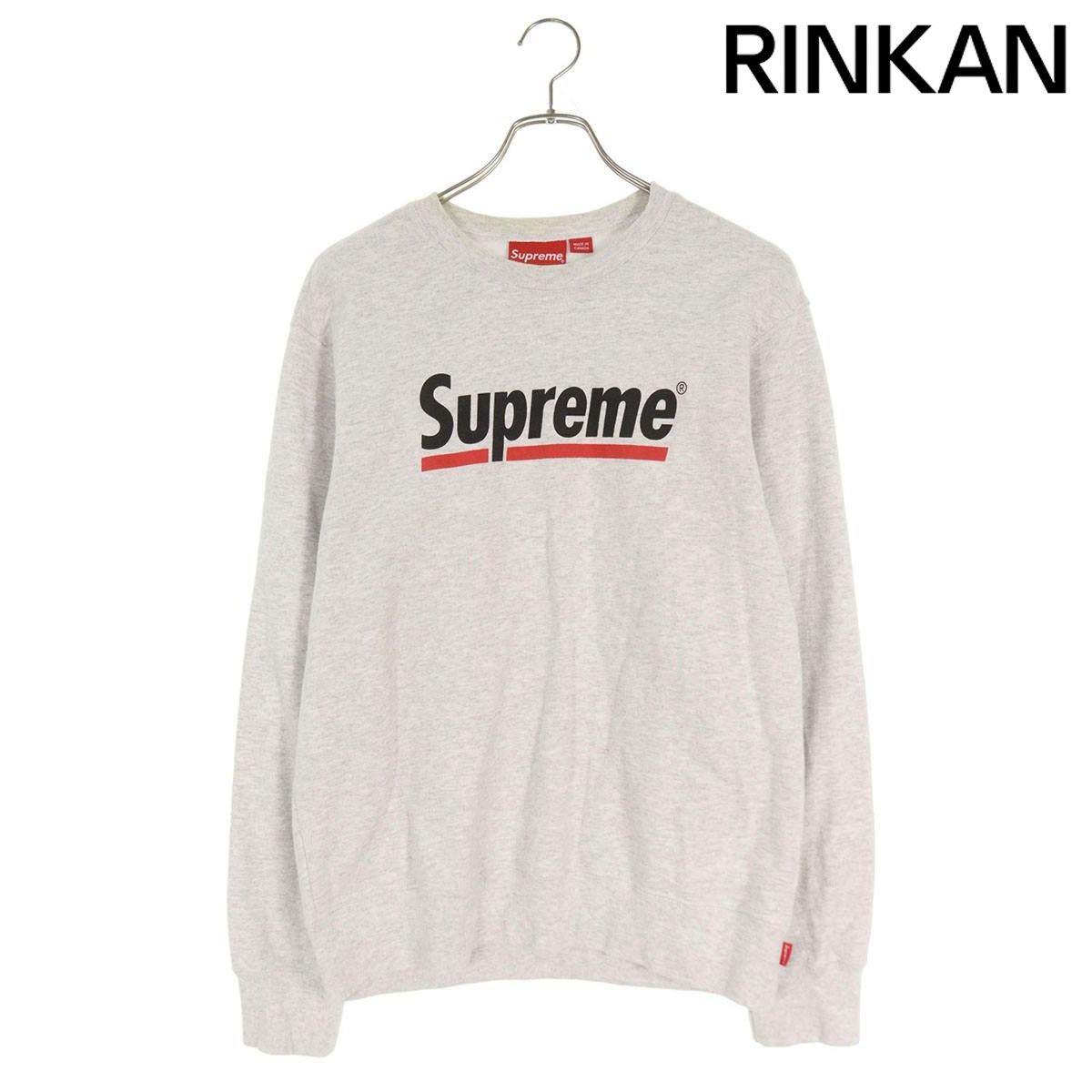 シュプリーム 20SS Underline Crewneck アンダーラインロゴプリント