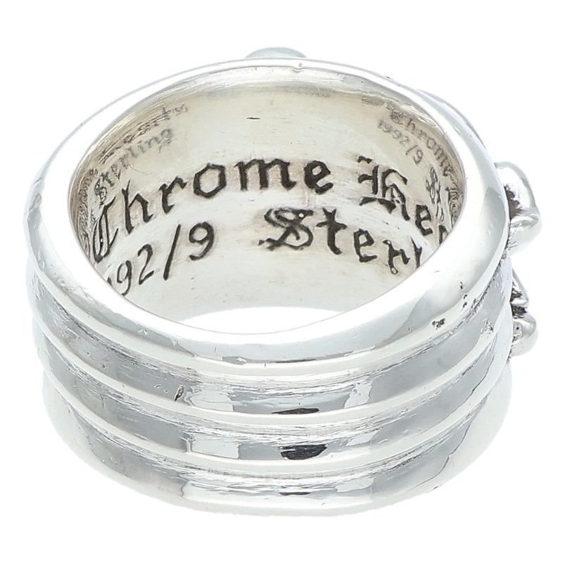  クロムハーツ DAGGER P BLKDIA ダガー PAVEブラックダイヤ シルバーリング メンズ 10.5号 リング 指輪 アクセサリー