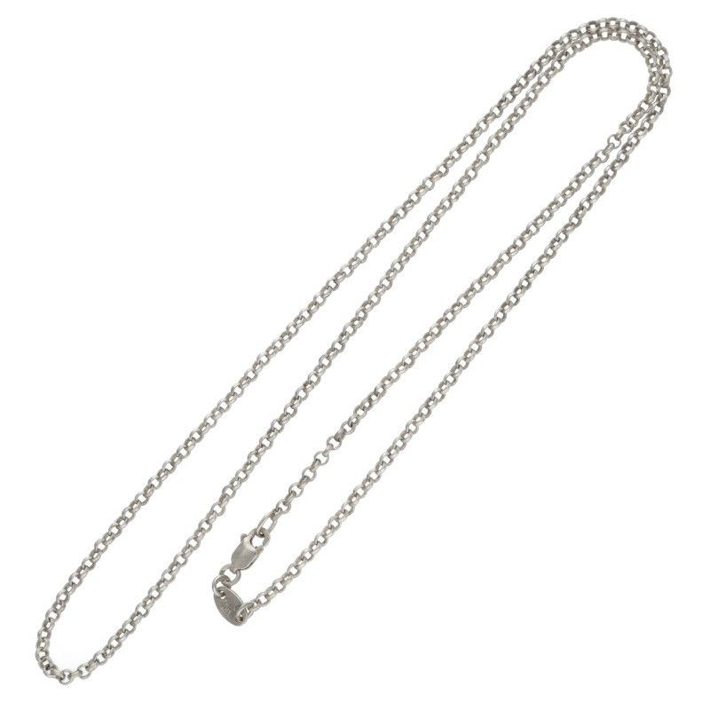 クロムハーツ NECKCHAIN R20/ロールチェーン20inch シルバーネックレス