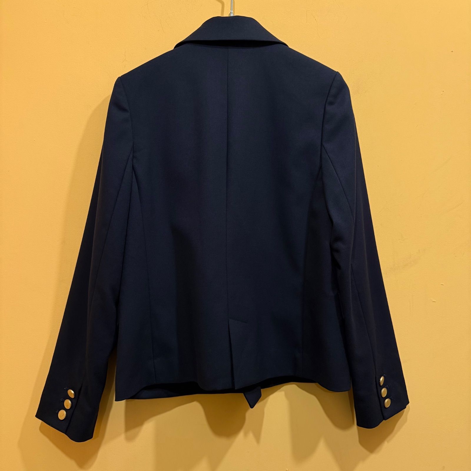 Snidel スナイデル Sustaina ダブルジャケット ネイビー 紺ブレ 金