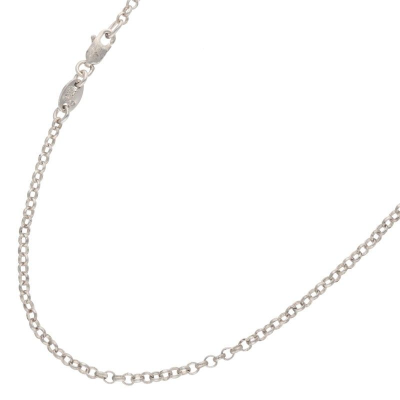 クロムハーツ NECKCHAIN R16/ロールチェーン16inch シルバーネックレス