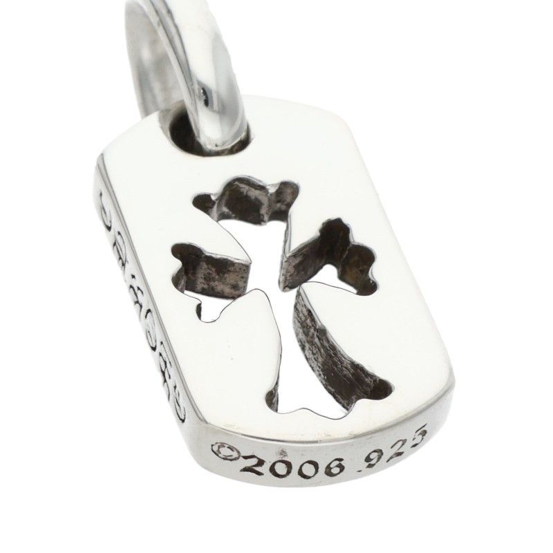 クロムハーツ DT TNY CO CRS タイニーカットアウトクロスドッグタグ