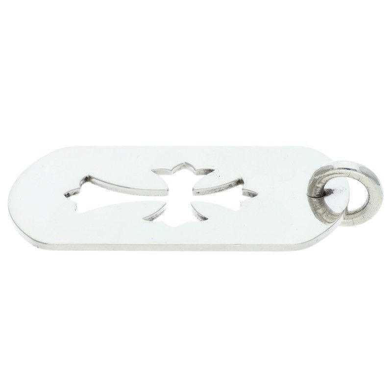 クロムハーツ D/TAG LRG CO CRS/カットアウトクロス ラージドッグタグ