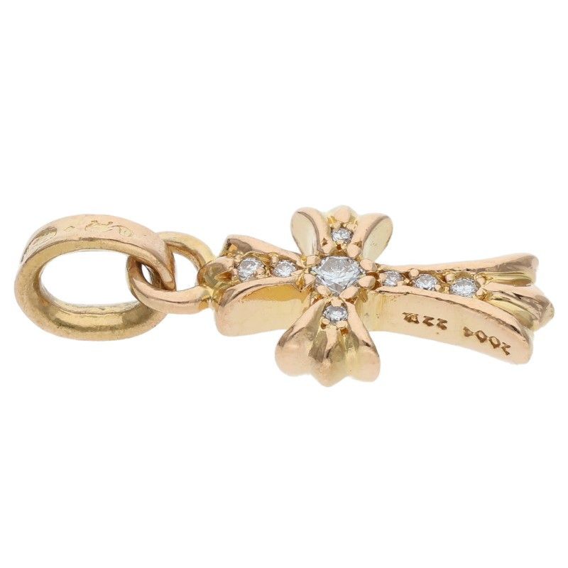 クロムハーツ 22K CRS BBYFAT P/DMND/ベイビーファット PAVEダイヤ