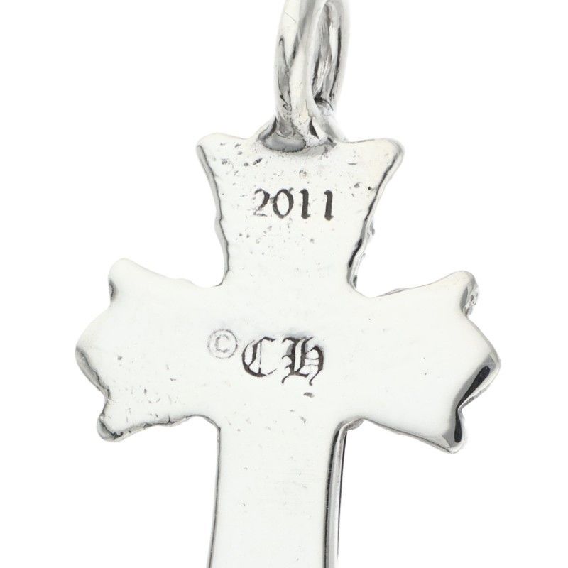 クロムハーツ ダブルCHクロス DBL CH CRS クロムハーツ DBL CH CRS/ダブルCHクロス チャーム/シルバーネックレス