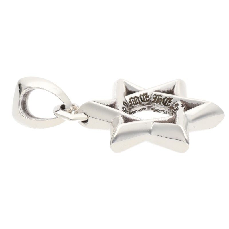 【セール中】クロムハーツ　スターオブダビデ　ペンダントトップ シルバー クロムハーツ ペンダント/ネックレス（Chrome Hearts）スター オブ