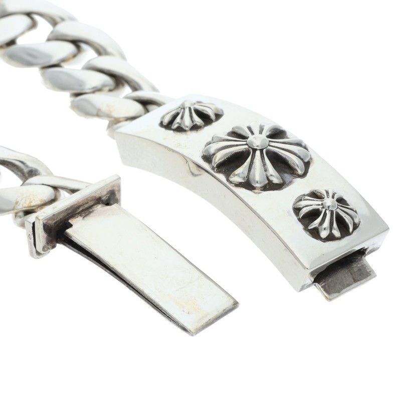 クロムハーツ ID 3CHX/3CHX ID シルバーブレスレット メンズ 11LINK