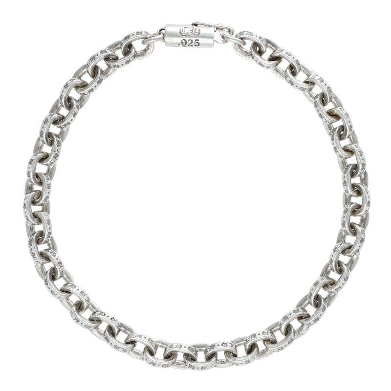 クロムハーツ PAPER CHAIN/ペーパーチェーン シルバーブレスレット