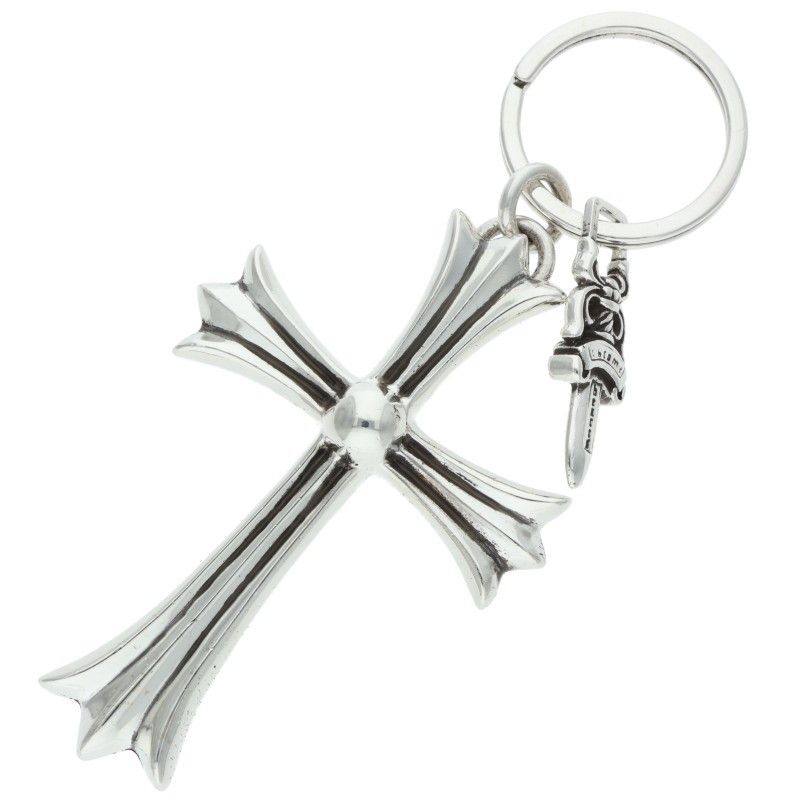 クロムハーツ CH CRS LG&No5 DGGR/ラージクロス#5ダガーキーリング