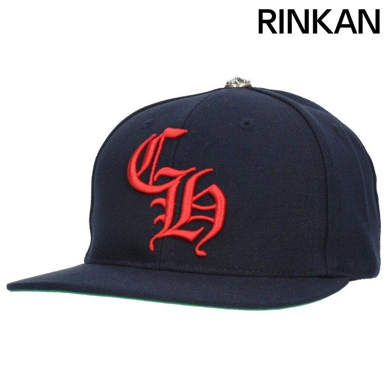 クロムハーツ CH HAT CH刺繍ベースボールキャップ帽子 メンズ