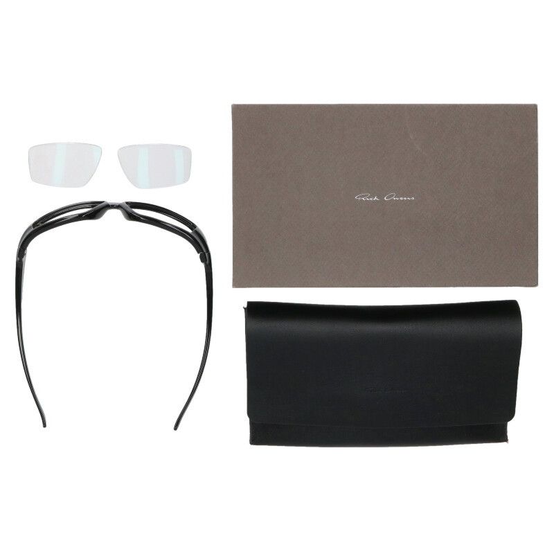 リックオウエンス　サングラス Rick Owens(リックオウエンス) 眼鏡・サングラス ホワイト×ピンク