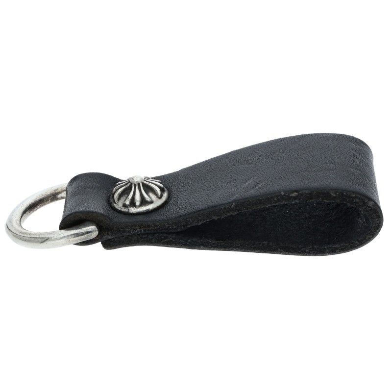 クロムハーツ BELT LOOP D RING Dカンクロスボールボタンレザーベルト