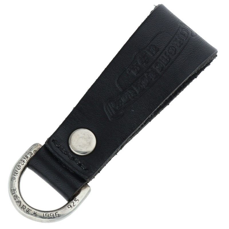 クロムハーツ BELT LOOP D RING Dカンクロスボールボタンレザーベルト