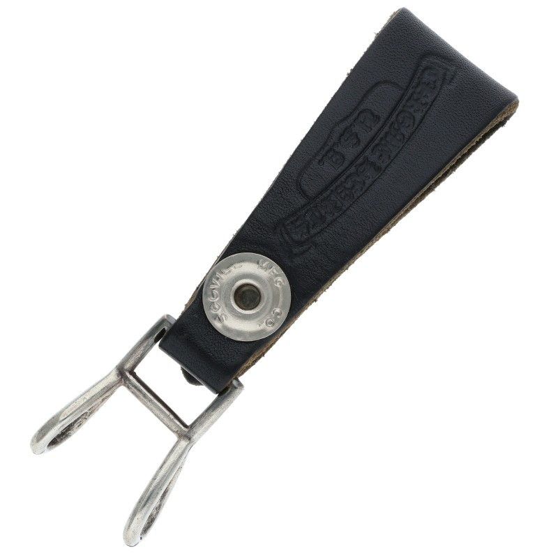 クロムハーツ BELT LOOP クロスボールボタンレザーベルトループ メンズ